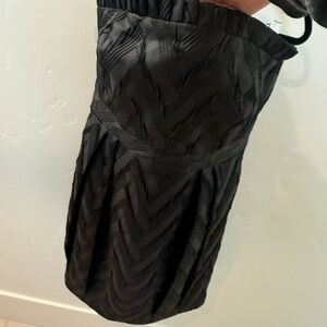 Alice + Olivia Black Midi Dress